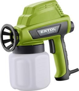 Pištoľ striekacia, príkon 110W, nádobka 800ml, 300ml/min, tryska 0,8mm